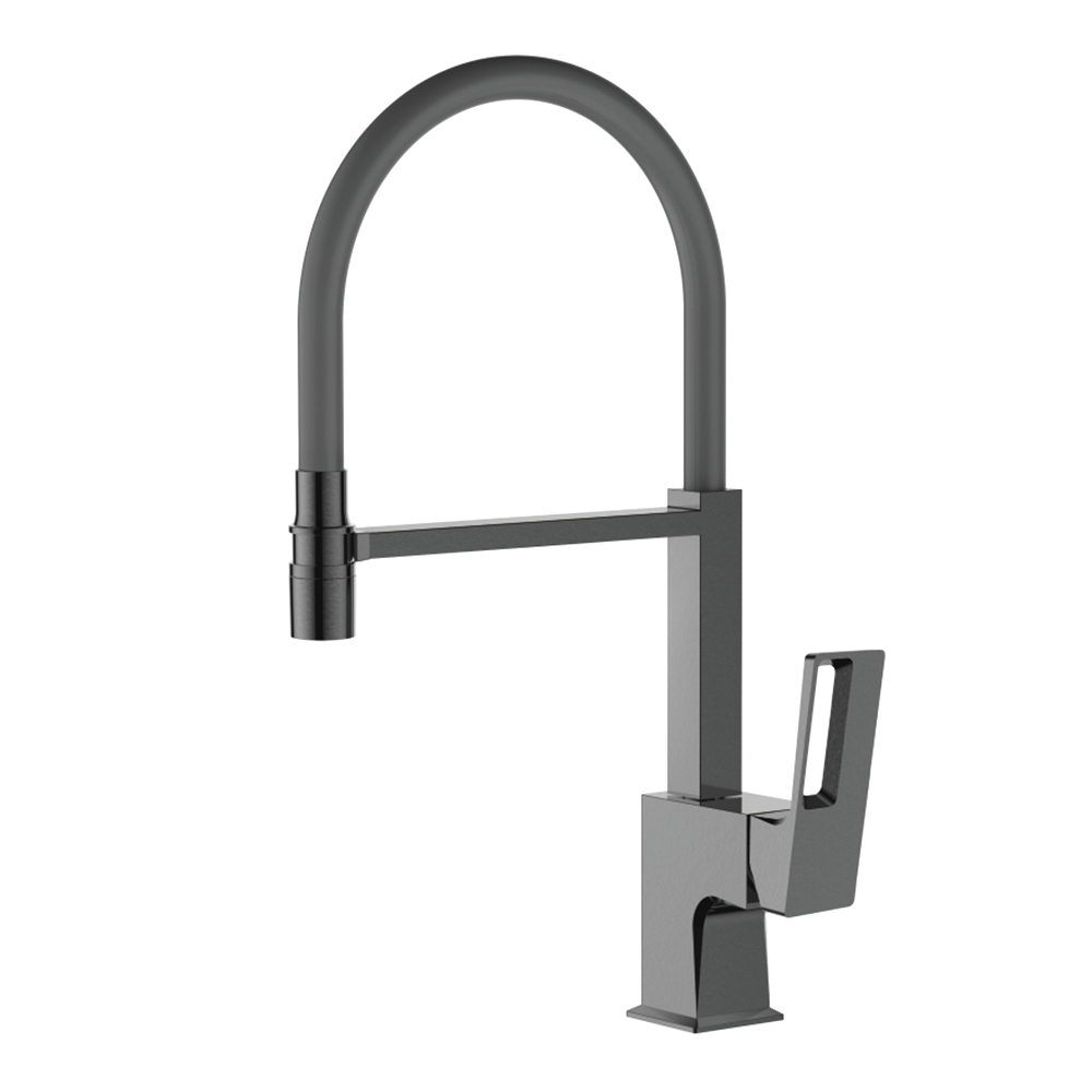 Смеситель для кухни с гибким изливом Ledeme L4092D-12