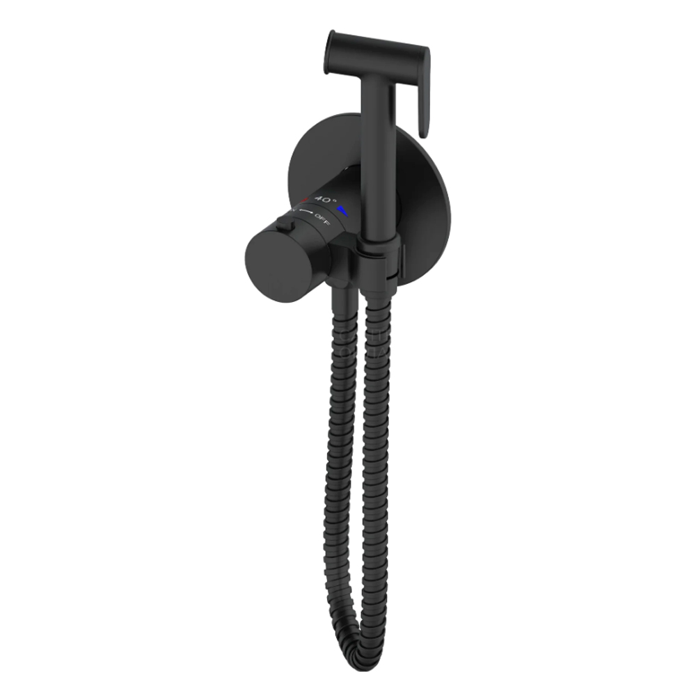 Термостатический смеситель с гигиеническим душем Gerhans K15382B