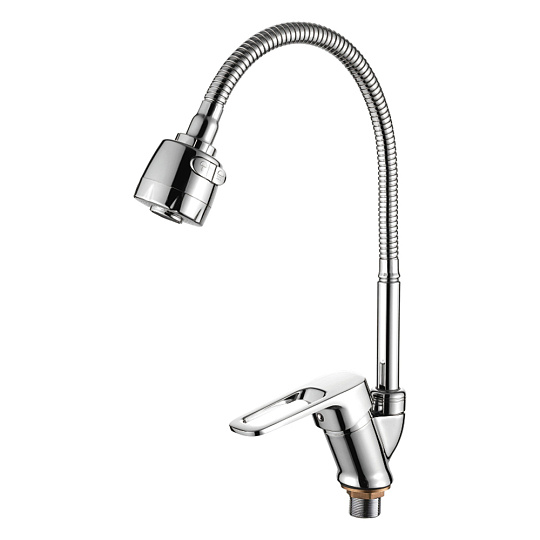 Смеситель для кухни с гибким изливом Ledeme L4382