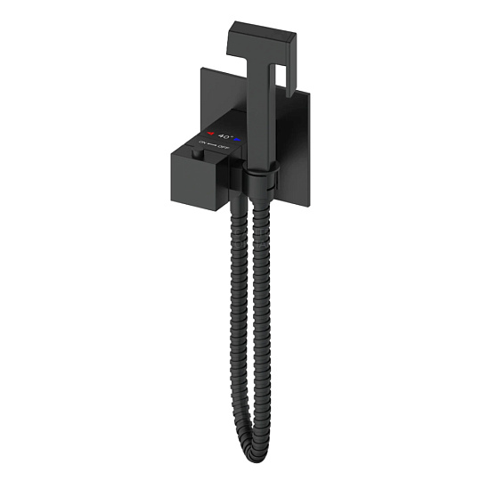 Термостатический смеситель с гигиеническим душем Gerhans K15383B