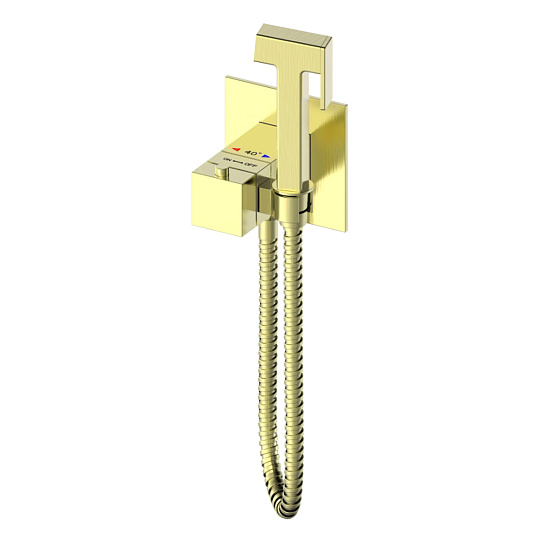 Термостатический смеситель с гигиеническим душем Gerhans K15383Y