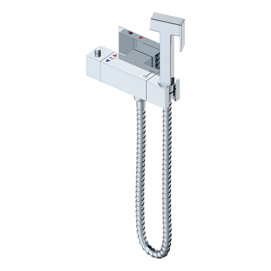 Термостатический смеситель с гигиеническим душем Gerhans K15383-1