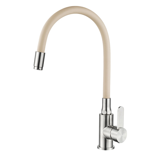 Смеситель для кухни с гибким изливом Ledeme L74004-16