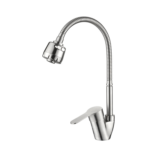 Смеситель для кухни с гибким изливом Ledeme L74303