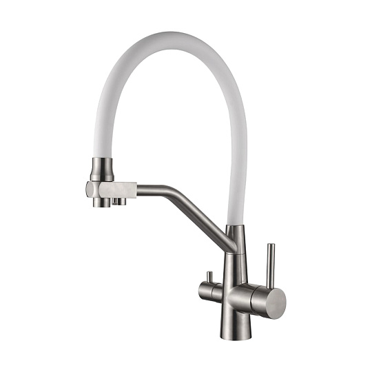 Смеситель для кухни с гибким изливом Ledeme L74855-3