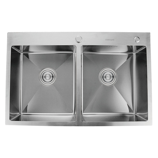 Мойка для кухни из нержавеющей стали Gerhans K37850-S