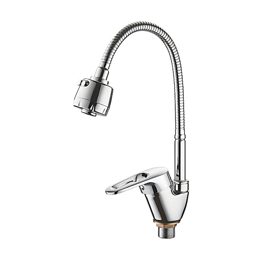 Смеситель для кухни с гибким изливом Ledeme L4368-B