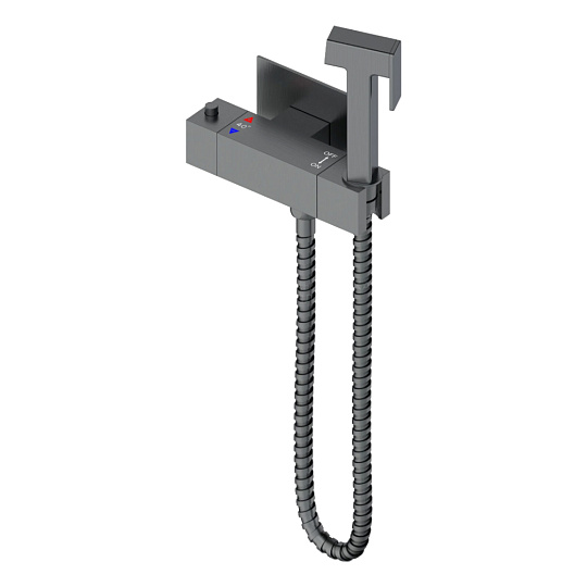 Термостатический смеситель с гигиеническим душем Gerhans K15383D-1